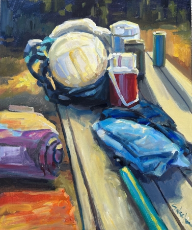 The Picnic Table by artist Sue Sakahara